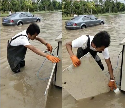风雨中的坚守，只为道路畅通—湘江智慧暴雨中奋力抢修